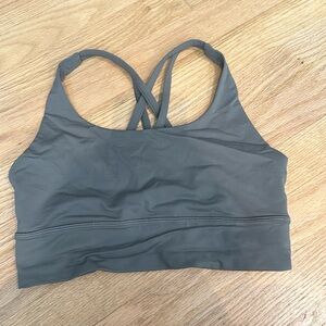 Lululemon sports bra size 6 green
